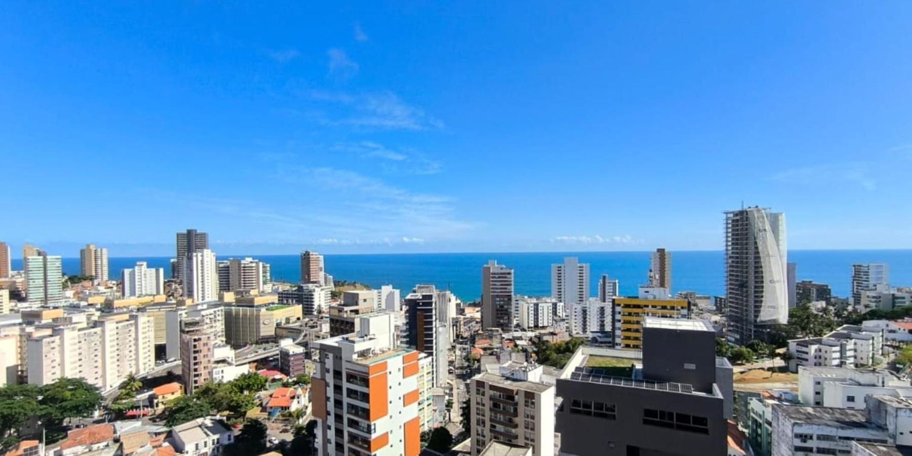 Lindo Studio Vista Mar Na Barra Com Piscina No Rooftop Do Edf, Proximo Ao Porto Da Barra ซัลวาดอร์ ภายนอก รูปภาพ